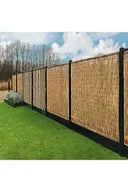 Kamış Çit Bambu Çit Hasır Çit 1x5 Metre Yükseklik 1 Metre En 5 Metre Doğal Kamış Gölgelik 1x5 Metre