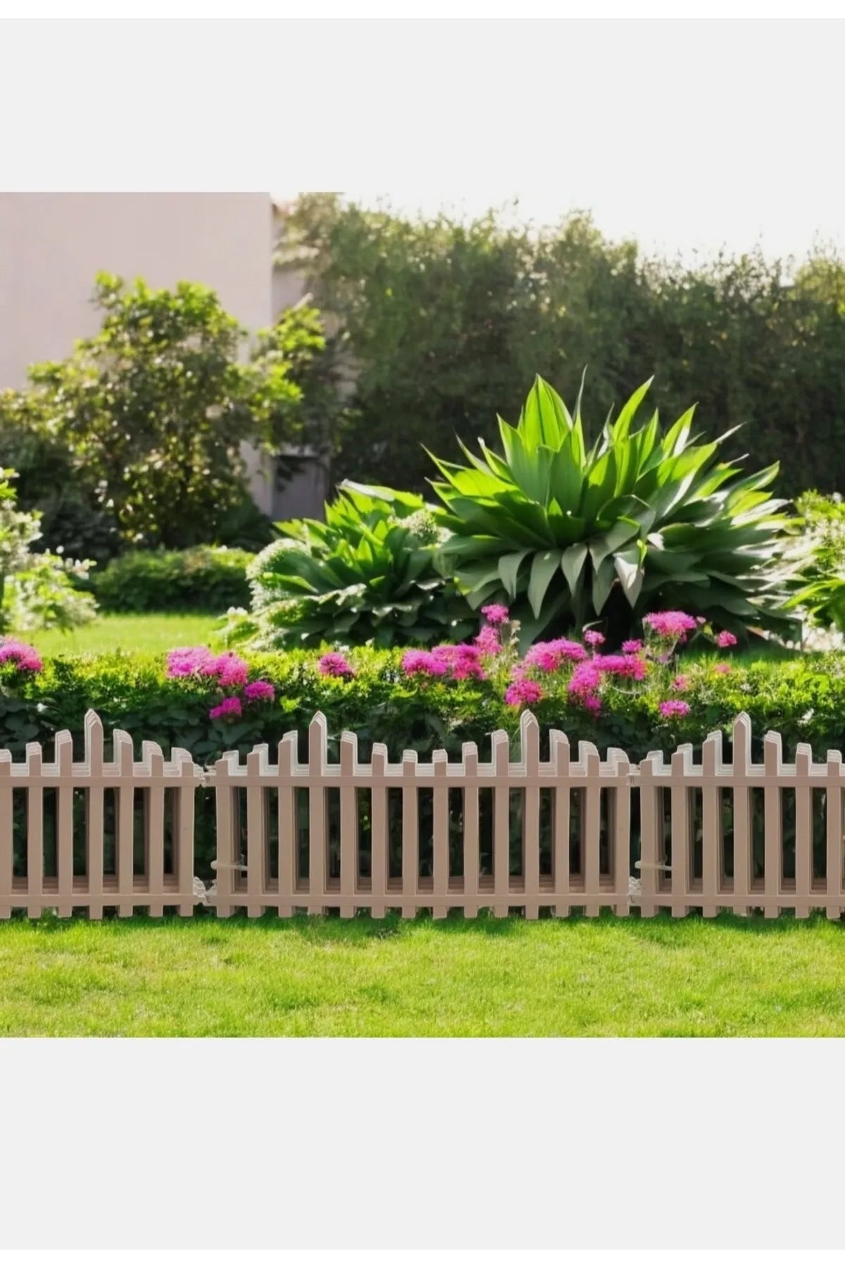 Dekoratif Plastik Bahçe Çiti 59*39