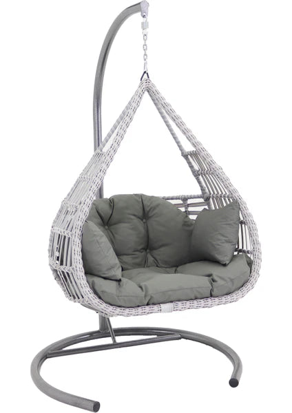 Home garden Rattan El Örgüsü Balkon Teras Bahçe Salıncağı