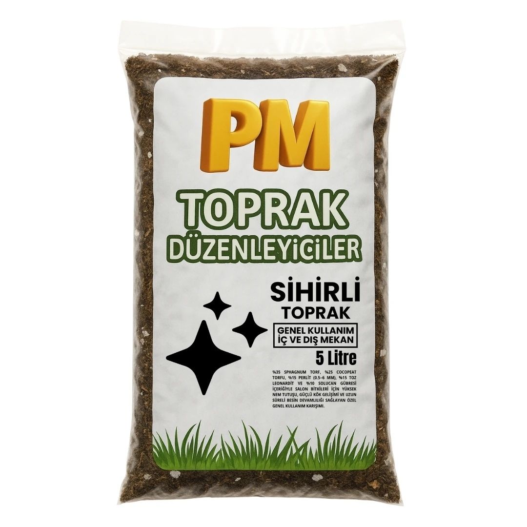 Sihirli Toprak | En İyi Saksı Toprağı | Tüm Bitkiler İçin Özel Karışım