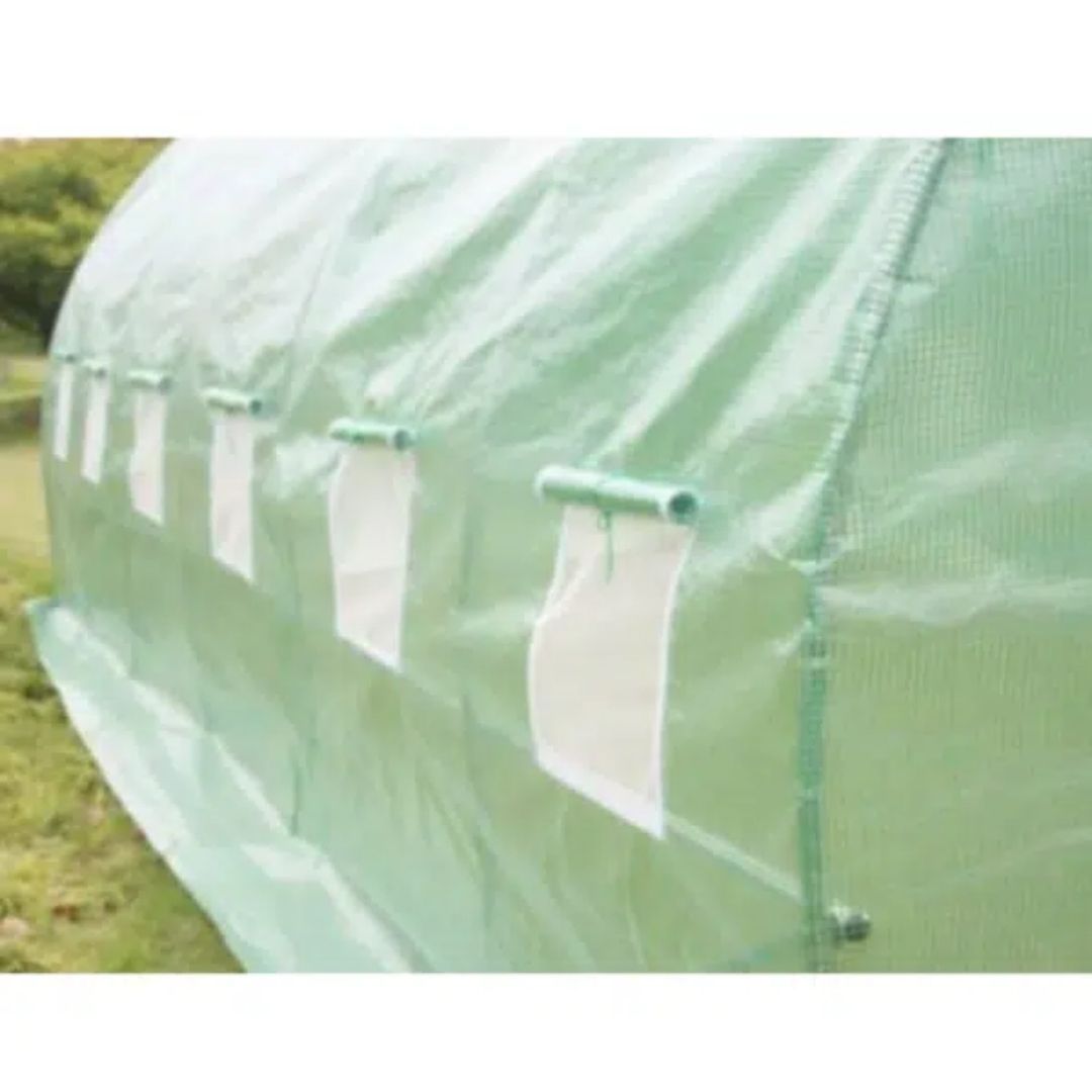 Kolay Kurulumlu Tarım Serası 12m² – 18m² | Galvanizli Çelik Çerçeve | Hobi ve Profesyonel Seracılık İçin İdeal