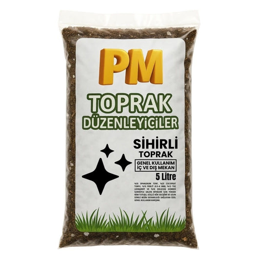 Sihirli Toprak | En İyi Saksı Toprağı | Tüm Bitkiler İçin Özel Karışım